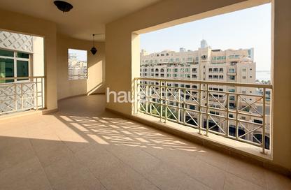 Apartment - 2 Bedrooms - 3 Bathrooms for rent in Al Shahla - Shoreline Apartments - Palm Jumeirah - Dubai