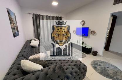 Apartment - 1 - 2 for rent in Corniche Tower - Ajman Corniche Road - Ajman