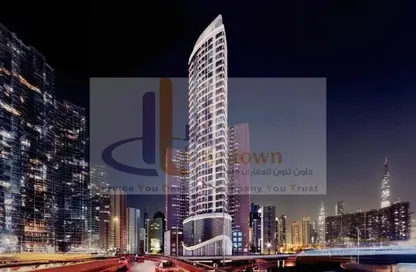 Apartment - 2 Bedrooms - 3 Bathrooms for sale in Tower C1 - Ajman Pearl Towers - Ajman Downtown - Ajman
