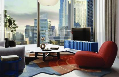 Apartment - 1 - 1 for sale in The Edge Tower A - The Edge - Business Bay - Dubai