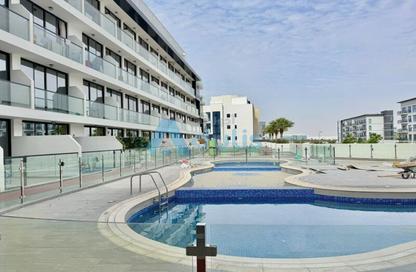 Apartment - Studio - 1 Bathroom for rent in Samana Golf Avenue - Dubai Studio City - Dubai