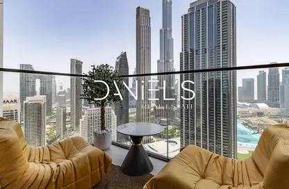 شقة - 3 غرف نوم - 4 حمامات للايجار في برج التاج - وسط مدينة دبي - دبي