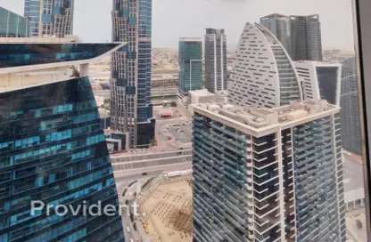 Office Space - 1 Bedroom - 1 Bathroom for rent in The Citadel Tower - Business Bay - Dubai