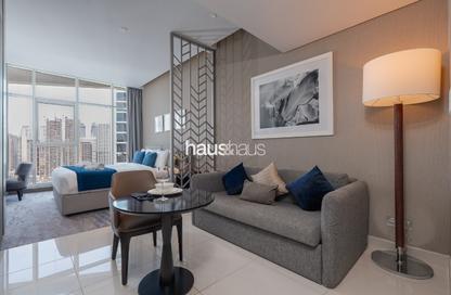 Apartment - Studio - 1 for rent in Damac Maison Prive B - Damac Maison Prive - Business Bay - Dubai
