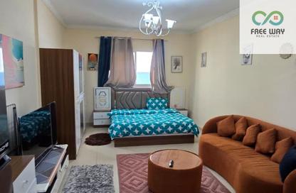 Apartment - Studio - 1 for rent in Jasmine Towers - Garden City - Ajman