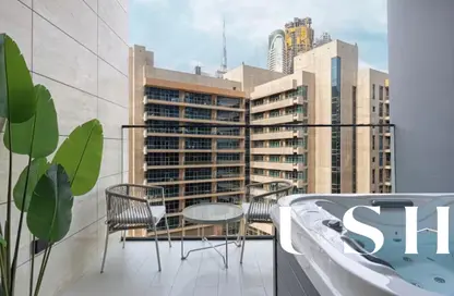 Apartment - Studio - 1 Bathroom for rent in Trillionaire Residences - Business Bay - Dubai