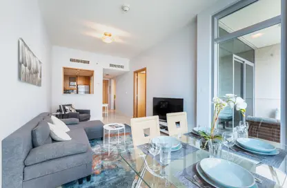 Apartment - 1 Bedroom - 2 Bathrooms for rent in Iris Blue - Dubai Marina - Dubai