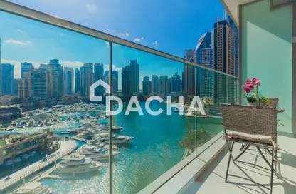 Apartment - 2 Bedrooms - 3 Bathrooms for rent in Damac Heights - Dubai Marina - Dubai