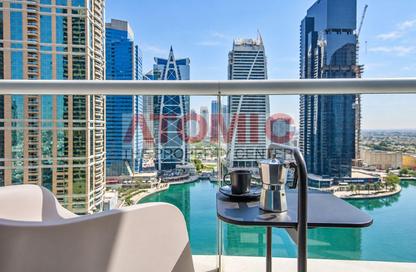 شقة - 1 للايجار في ليك تيراس - (JLT) مجمع D - أبراج بحيرات الجميرا - دبي