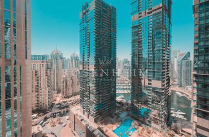 Apartment - 2 Bedrooms - 2 Bathrooms for rent in The Torch - Dubai Marina - Dubai