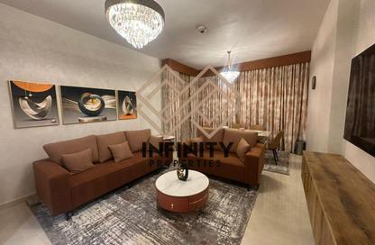 Apartment - 1 Bedroom - 2 Bathrooms for sale in Orient Tower 2 - Orient Towers - Al Bustan - Ajman Apartment - 1 Bedroom - 2 Bathrooms for sale in Orient Tower 2 - Orient Towers - Al Bustan - Ajman