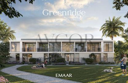 Townhouse - 3 Bedrooms - 3 Bathrooms for sale in Greenridge - Emaar South - Dubai South (Dubai World Central) - Dubai