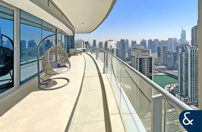Apartment - 2 Bedrooms - 2 Bathrooms for rent in Trident Grand Residence - Dubai Marina - Dubai