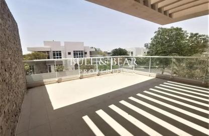 Villa - 4 - 5 for rent in Cluster D - Cedre Villas - Dubai Silicon Oasis - Dubai