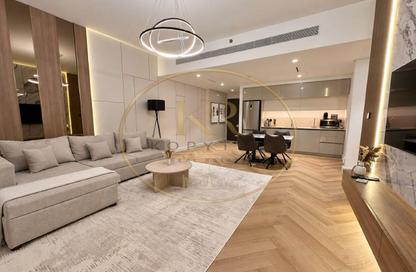 Apartment - 1 - 1 for rent in Marina Vista Tower 1 - Marina Vista - Emaar Beachfront - Dubai Harbour - Dubai