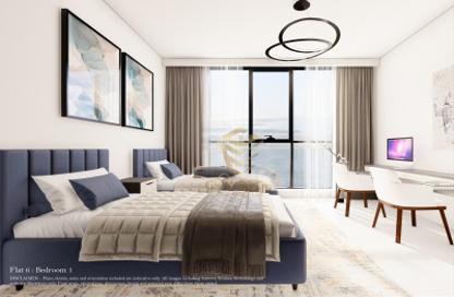 Apartment - 2 - 3 for sale in Marsa Al Arab Tower - Al Khan - Sharjah