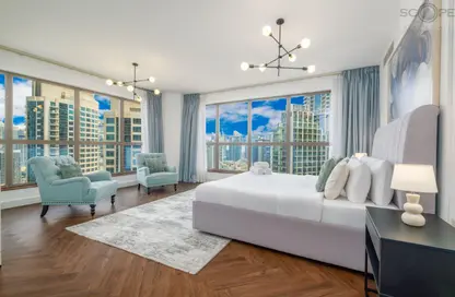 Apartment - 4 Bedrooms - 5 Bathrooms for rent in Murjan 5 - Murjan - Jumeirah Beach Residence - Dubai