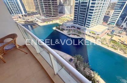 Apartment - Studio - 1 Bathroom for rent in Laguna Tower - JLT Cluster A - Jumeirah Lake Towers - Dubai