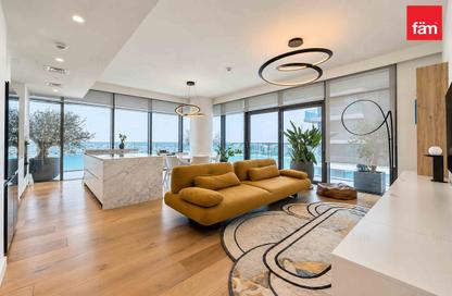 شقة - 3 - 4 للايجار في برج Beach Vista 2 - بيتش فيستا - إعمار بيتشفرونت - دبي هاربور - دبي