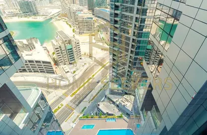 Apartment - 2 Bedrooms - 3 Bathrooms for rent in Radiant Viewz Towers - City Of Lights - Al Reem Island - Abu Dhabi