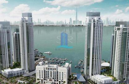 شقة - غرفة نوم - 2 حمامات للبيع في Dubai Creek ريزيدنسز North - Dubai Creek ريزيدنسز - مرسى خور دبي - دبي