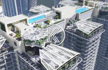 Apartment - Studio - 1 Bathroom for sale in Golf Views Seven City - JLT Cluster Z - Jumeirah Lake Towers - Dubai Apartment - Studio - 1 Bathroom for sale in Golf Views Seven City - JLT Cluster Z - Jumeirah Lake Towers - Dubai