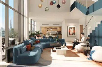 شقة - غرفة نوم - 1 حمام للبيع في ديزاين كوارتر برج ب - ديزاين كوارتر - دبي ديزاين ديستريكت - دبي