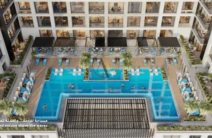 Apartment - Studio - 1 Bathroom for sale in Mawjan Tower - Ajman Corniche Road - Ajman