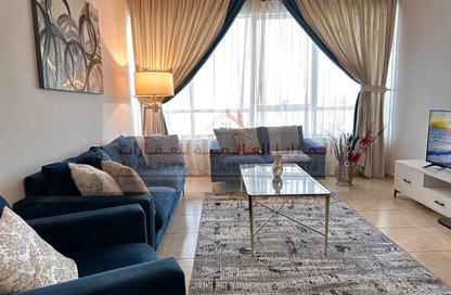 Apartment - 1 Bedroom - 2 Bathrooms for rent in Beach Tower 2 - Al Khan Lagoon - Al Khan - Sharjah