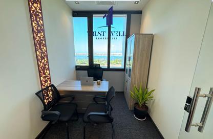 Office Space - 1 Bedroom - 6 Bathrooms for rent in Dar Al Salam Building - Corniche Road - Abu Dhabi