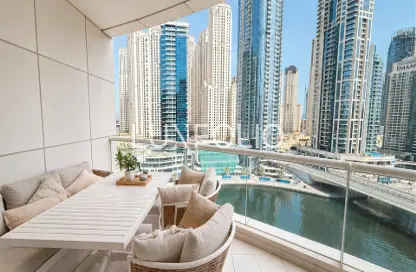 Apartment - 2 Bedrooms - 3 Bathrooms for rent in The Atlantic - Dubai Marina - Dubai