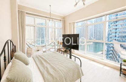 Apartment - 2 Bedrooms - 3 Bathrooms for rent in The Atlantic Tower 2 - The Atlantic - Dubai Marina - Dubai
