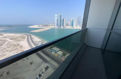 Apartment - 1 - 2 for sale in La Plage Tower - Al Mamzar - Sharjah - Sharjah