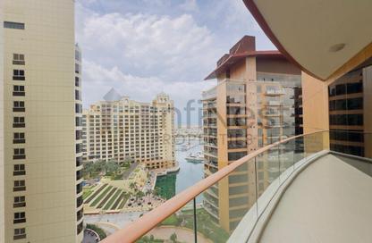 Apartment - 3 Bedrooms - 3 Bathrooms for rent in Sapphire - Tiara Residences - Palm Jumeirah - Dubai