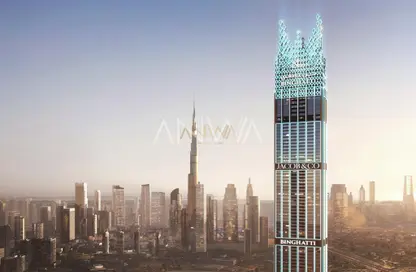 Apartment - 3 Bedrooms - 4 Bathrooms for sale in Burj Binghatti Jacob  and  Co - Business Bay - Dubai