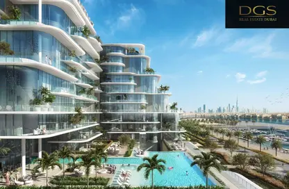 Apartment - 1 Bedroom - 2 Bathrooms for sale in Cotier House - Dubai Islands - Dubai