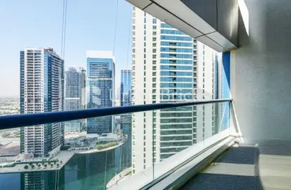 Apartment - 1 Bedroom - 2 Bathrooms for rent in Jumeirah Bay X1 - JLT Cluster X - Jumeirah Lake Towers - Dubai