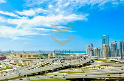 Apartment - Studio - 1 Bathroom for rent in Lake View Tower - JLT Cluster B - Jumeirah Lake Towers - Dubai