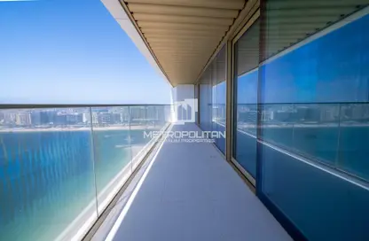 شقة - 2 غرف نوم - 3 حمامات للايجار في جراند بلو تاور 1 - إعمار بيتشفرونت - دبي هاربور - دبي