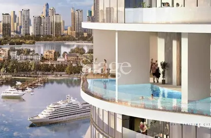 Apartment - 1 Bedroom - 1 Bathroom for sale in Harbour Lights - Maritime City - Dubai