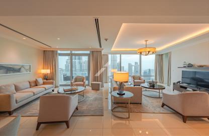 Apartment - 3 Bedrooms - 5 Bathrooms for rent in The Address Residence Fountain Views 1 - The Address Residence Fountain Views - Downtown Dubai - Dubai Apartment - 3 Bedrooms - 5 Bathrooms for rent in The Address Residence Fountain Views 1 - The Address Residence Fountain Views - Downtown Dubai - Dubai