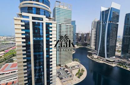 شقة - غرفة نوم - 2 حمامات للايجار في برج Green Lakess 2 - ابراج جرين ليك - (JLT) مجمع S - أبراج بحيرات الجميرا - دبي