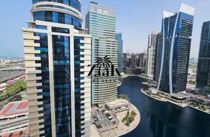 شقة - غرفة نوم - 2 حمامات للايجار في برج Green Lakess 2 - ابراج جرين ليك - (JLT) مجمع S - أبراج بحيرات الجميرا - دبي