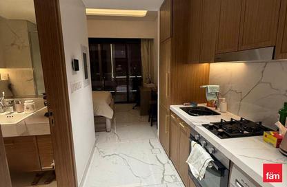 Apartment - Studio - 1 Bathroom for rent in Azizi Riviera 65 - Azizi Riviera - Meydan One - Meydan - Dubai