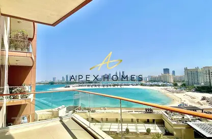 Apartment - 3 Bedrooms - 4 Bathrooms for rent in Sapphire - Tiara Residences - Palm Jumeirah - Dubai
