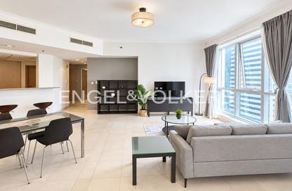 Apartment - 2 - 2 for rent in The Torch - Dubai Marina - Dubai