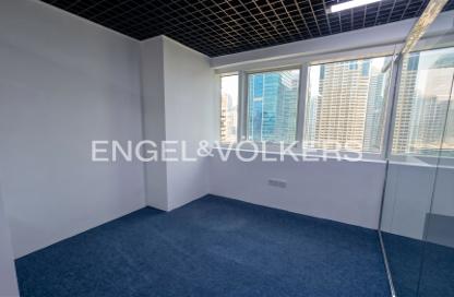 Office Space - Studio - 1 Bathroom for rent in HDS Tower - JLT Cluster F - Jumeirah Lake Towers - Dubai