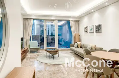 شقة - 2 غرف نوم - 3 حمامات للايجار في شقق أورا هاربور السكنية والفندقية - دبي مارينا - دبي