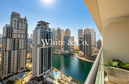 Apartment - 1 - 1 for sale in Time Place Tower - Dubai Marina - Dubai