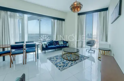 Apartment - 2 Bedrooms - 2 Bathrooms for rent in Miraclz Tower by Danube - Arjan - Dubai